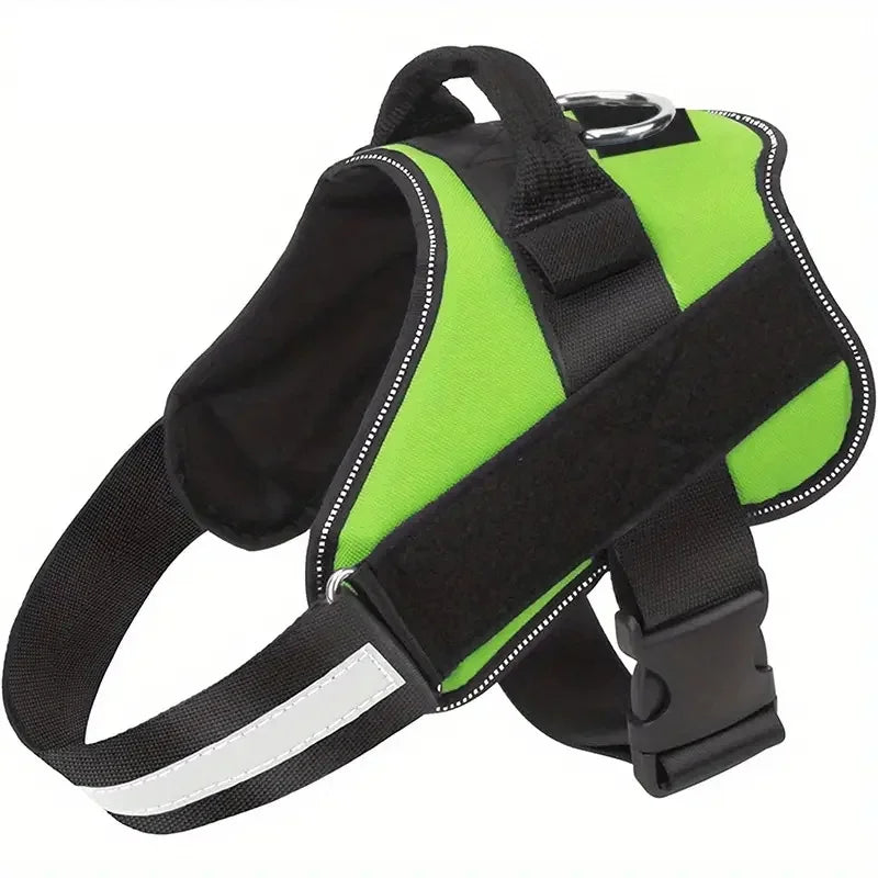 Dog Leash Vest Style Chest Harness Pet Supplies Stretchable Dog Chain Reflective Small Medium Adjustable Dogs Comfortable Secure