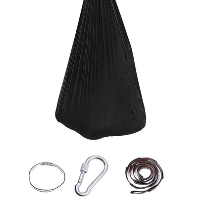 280*150cm Yoga Swing, Indoor Yoga Hammock, Nylon Material, Air Elastic Swing, Available for Outdoor Outings and Camping, 7 Color