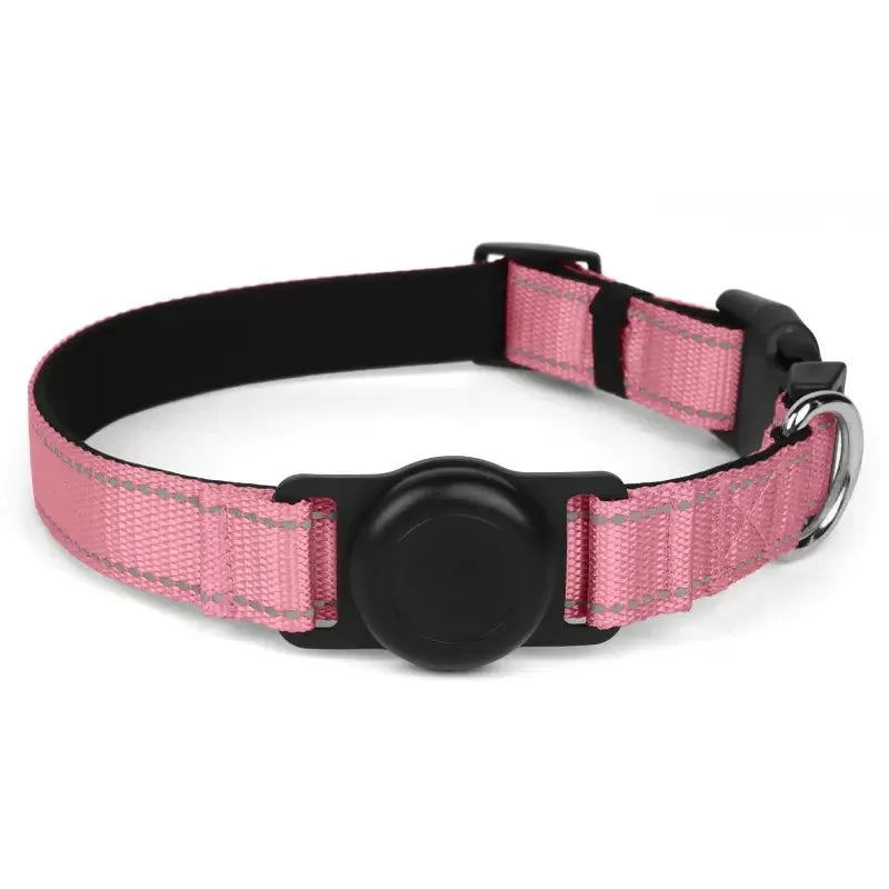 Dog Collar with Airtag Holder Ultra-Durable Comfortable Padded Heavy Duty Dog Collars for Small Medium Large Dogs