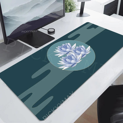 Mouse Pads Chinese Style Art Table Mats Computer Mousepad Company Big Desk Pad 120x55cm Large Gamer Mousepads Mouse Mat