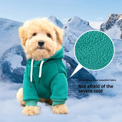 Dog hooded sweatshirt for small and medium-sized dogs, new for autumn and winter