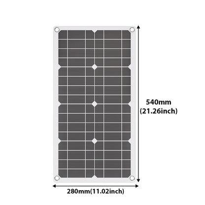 600W Solar Panel Kit 12V/18V with Controller - Portable High-Efficiency Charger for Camping RV Phone Power Station Off-Grid