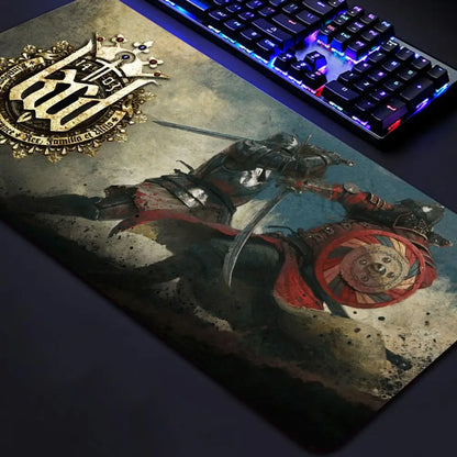 Kingdom Come Deliverances Games Mouse Pad Game eSports CSGO mouse pad extra large thickened table mat boys and girls anti-slip m