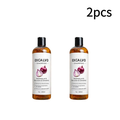 Rosemary Red Onion Shampoo 200ml Men's Thickening Nourishing Moisturizing Hair Care Oil-control for Dry Damaged Hair Daily Use