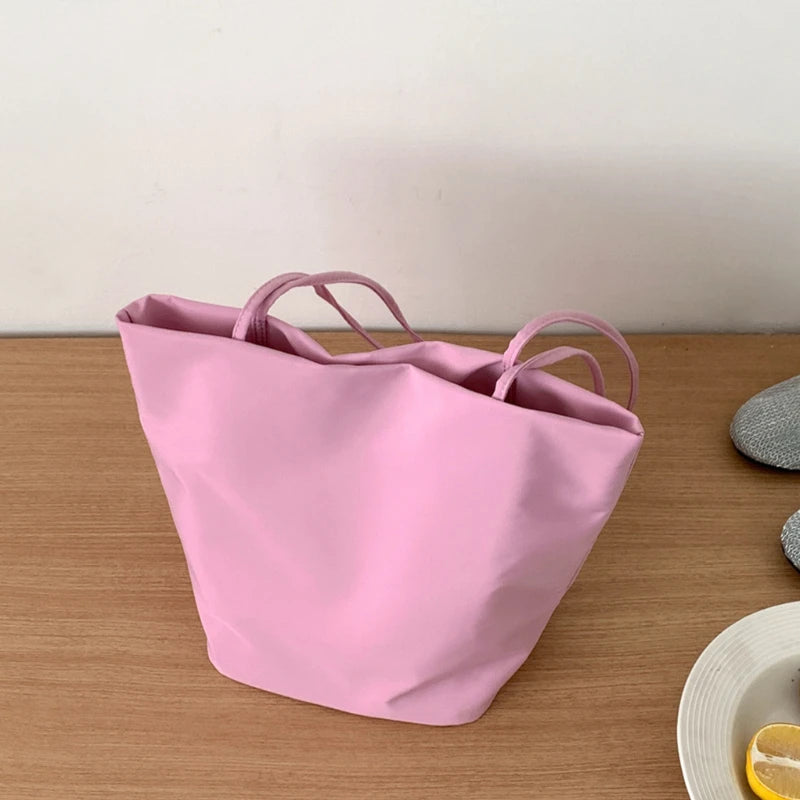 Casual Nylon Bucket Bags for Women Shoulder Bag Fashion Soft Women Bag NEW Tote Purses and Handbags Female Shopper Commuter Bags