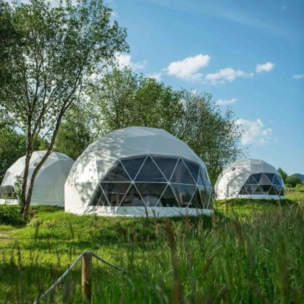 Luxury Geodesic Dome Tent For Glamping Resort Outdoor Hotel Business Custom Modular Accommodation With Premium Design
