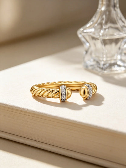 2026 DYUH Original New Product Fashion R100-115 Ring Women's High Quality Jewelry Romantic Versatile Christmas Gift