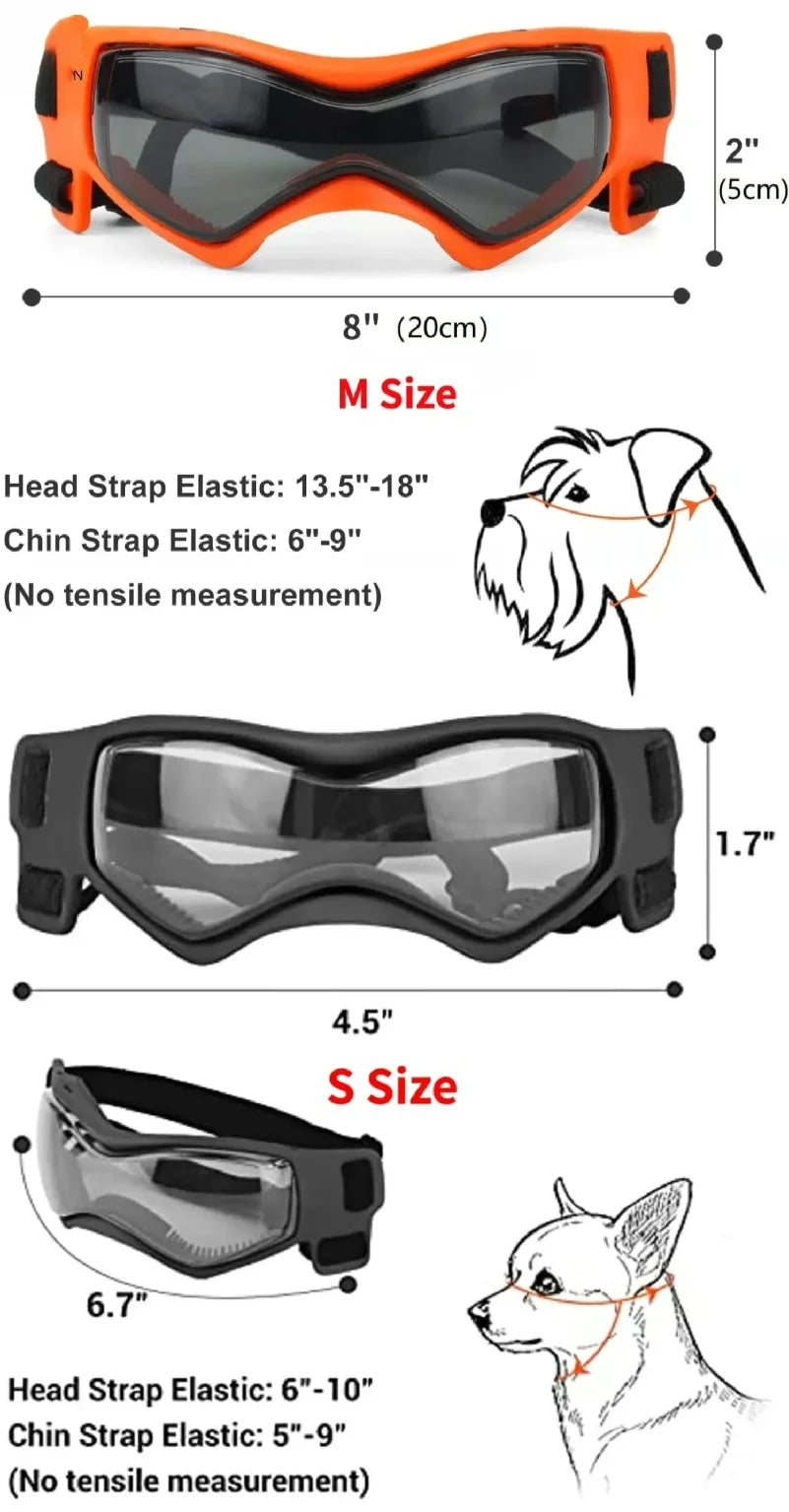 Dog Helmet and Dog Goggles for Small Dogs-Pet Motorcycle Helmet Hat with Ear Holes Adjustable Straps for Puppy Riding