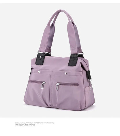 Tote Bag Handbag Shoulder Bag for Women Nylon Waterproof Large Capacity Shopping CrossBody Bag Ladies Messenger Bags Handbags