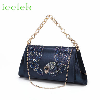 New Arrival Purple Color Women Peep Toe Sandals Shoes Matching bag Set For Mature Offices Ladies in Dress
