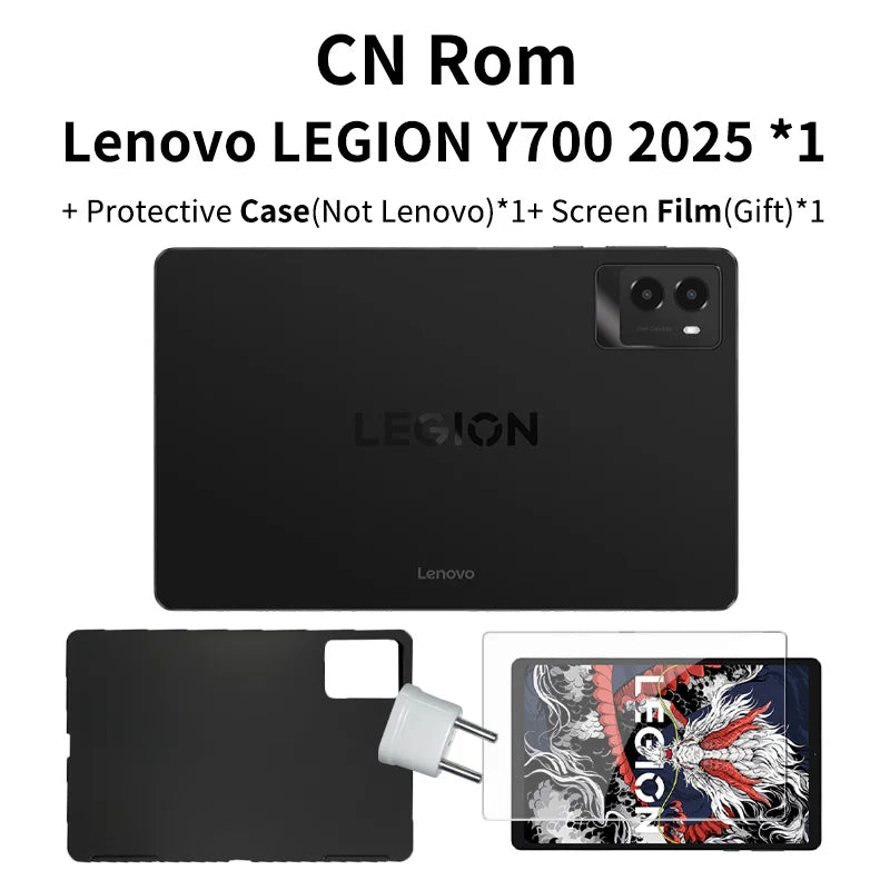 LEGION Lenovo Y700 3rd TB321FU 2.5K 6550mAh 8.8-inch 68W Fast charge Snapdragon 8 Gen 3 2560*1600 165Hz CN Rom Wifi Tablet