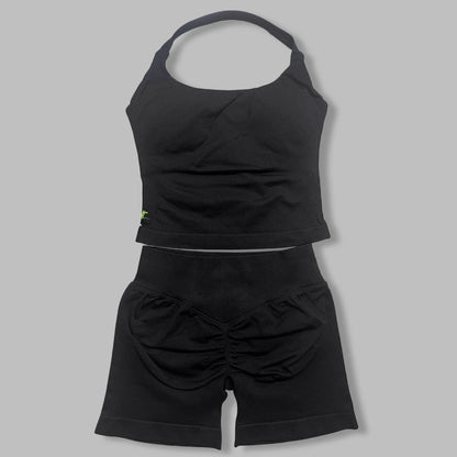 two pieces yoga outfits DF impact gym clothing fitness pants set DFNNYE woman Halter Top sports leggings Gym workout sets