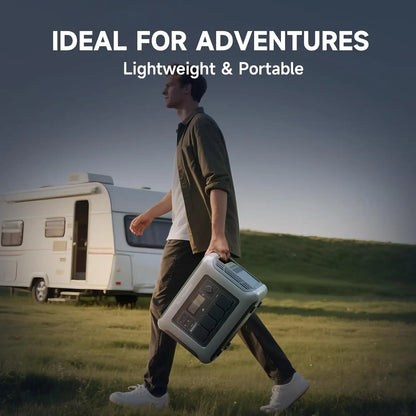 ALLPOWERS R1500 LITE Portable Power Station 1056Wh Solar Generator & Solar Panel 2×100W / 140W / 200W / 400W / 600W  for Camping