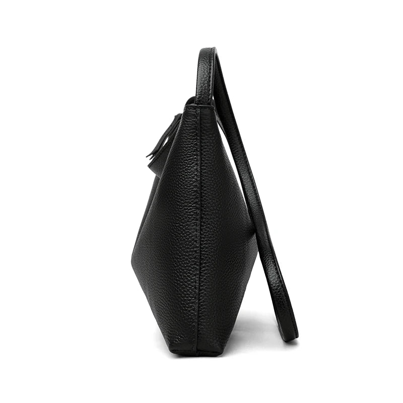 100% Genuine Leather Shoulder Crossbody Bag For Women Sac 2025 High Quality Cow Leather Ladies Handbag Luxury Female Tote Bags