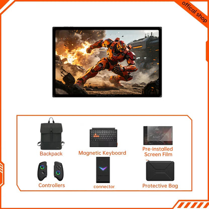 OneXPlayer X2 3-in-1 Handheld Game Console Tablet Laptop Intel Arc G3 Extreme 48GB+1TB SSD 10.95 Inch 120Hz Touch IPS Windows11