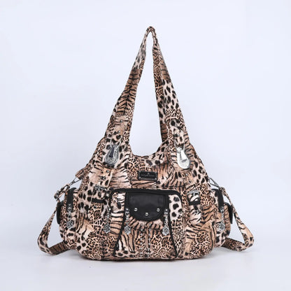 Fashion Handbags Women Shoulder Bags PU Leather Handbag Female Satchel Big-capacity Shoulder Purse Bag Bolsa Feminina