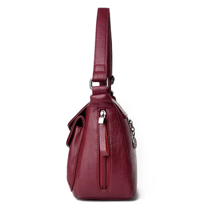 Luxury Designer Handbag High Quality Soft Leather Purses And Handbags Casual Shoulder Messenger Bags for Women 2024 New Sac