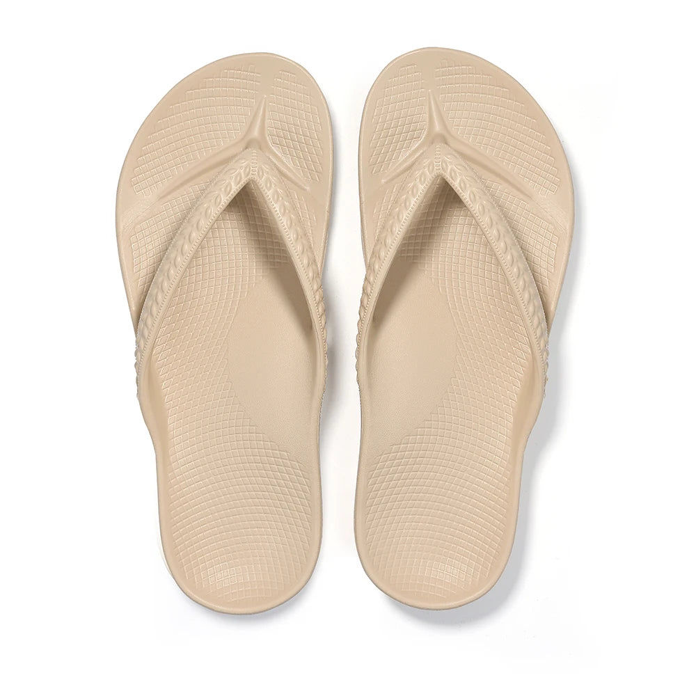Asgard Summer Flip Flops Comfort Non-slip Flat Rubber Sandals With Stretchable Strap Unisex Cozy Casual  Beach Vacation Slippers