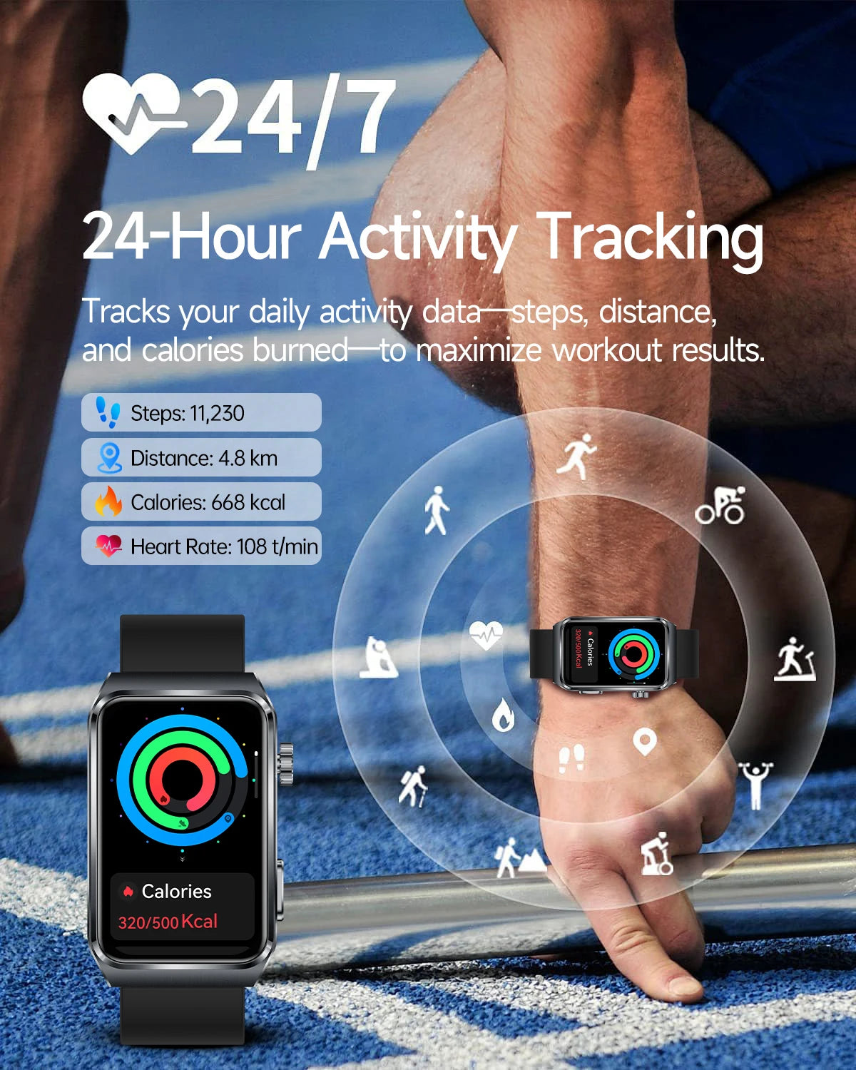New 2025 For Apple Watch 10 Smart Watch Men Body Temperature Bluetooth Call GPS Sports Women Smartwatch for Apple iOS Watches