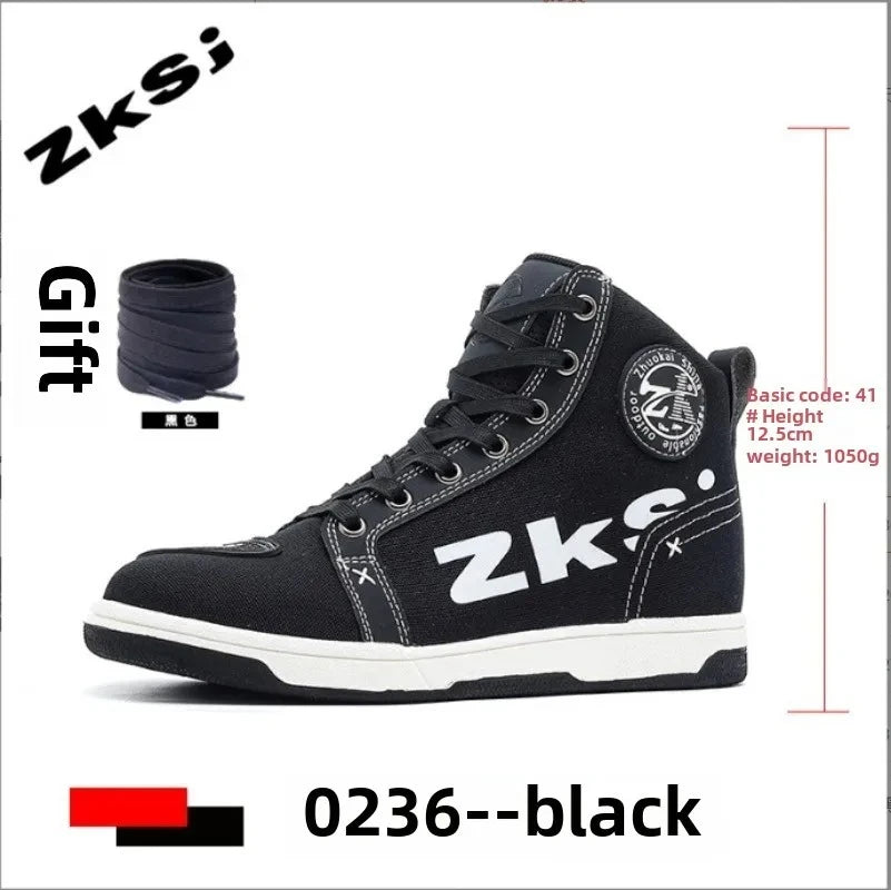 Motorcycle Boots Motos Riders Protective Boots Waterproof Non-slip Motocross Mountain Racing Shoes Casual Shoes 오토바이 부츠
