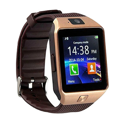 Watch Smart DZ09 Wristwatch Support SIM Card 1.56 inch Touch Screen Bracelet Multimedia Remote Equipment White