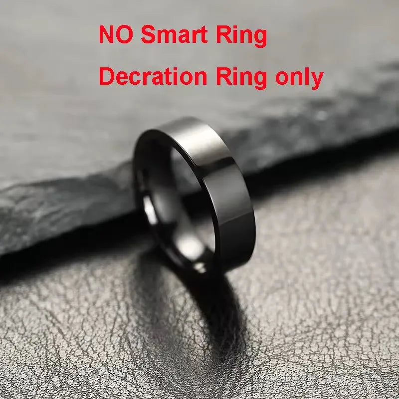 2026 New Smart Ring Heart Rate Blood Pressure Sleep Monitoring Motion Tracking IP68 Waterproof Men Women Smart Ring Holiday Gift