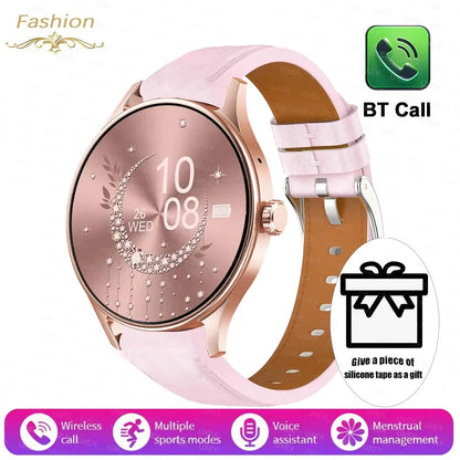 2026 New Smart Watch Women Men Bluetooth Call Sports Fitness Watches Heart Rate Health Monitor Smartwatch Ladies For Android iOS