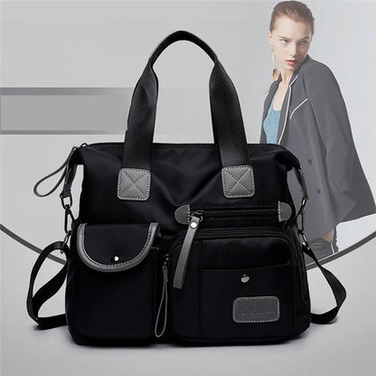 New Ladies Tote Bag Fashion Nylon Waterproof Casual Shoulder Mummy Bag Large Capacity Messenger Bags