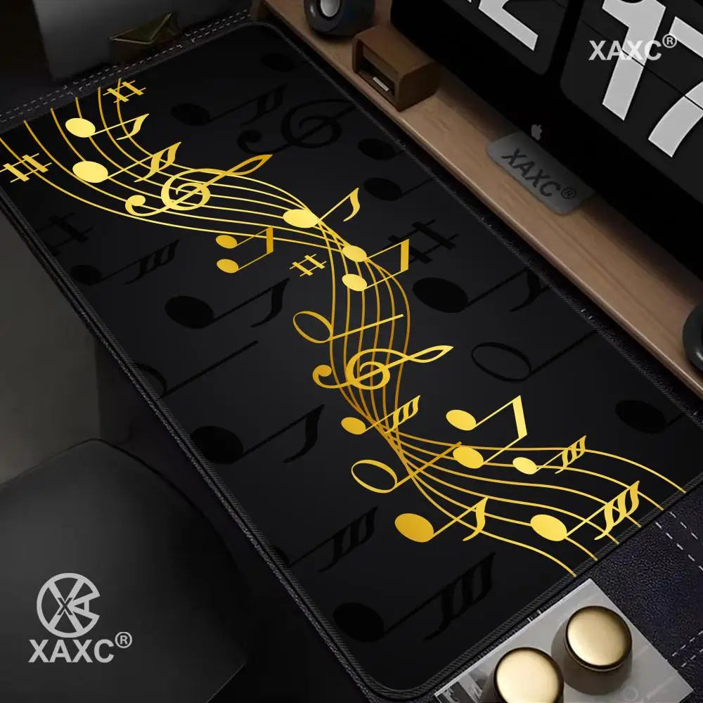Musical Symbols Mouse Pad large keyboard mouse desk pad non-slip rubber gaming mouse pad laptop mouse carpet XAXC