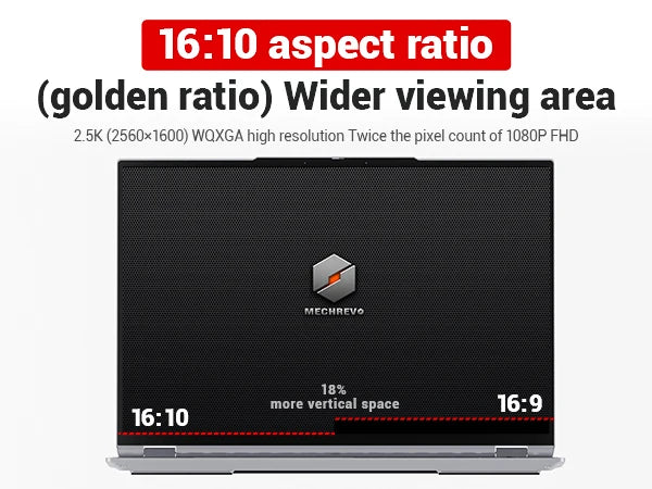 Firebat Wujie 15X Pro - Amd Ryzen 7 H255, 32Gb Ddr5 Ram, 1Tb Pcie 4.0 M.2 Ssd, Wi‑Fi 6 + Bluetooth 5.2, 15.3" 2.5K 120Hz Display, Windows Gaming Laptop