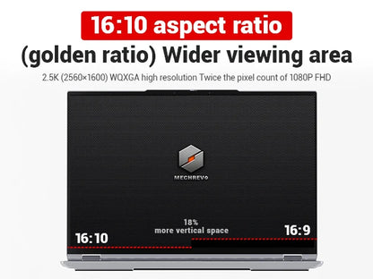 Firebat Wujie 15X Pro - Amd Ryzen 7 H255, 32Gb Ddr5 Ram, 1Tb Pcie 4.0 M.2 Ssd, Wi‑Fi 6 + Bluetooth 5.2, 15.3" 2.5K 120Hz Display, Windows Gaming Laptop
