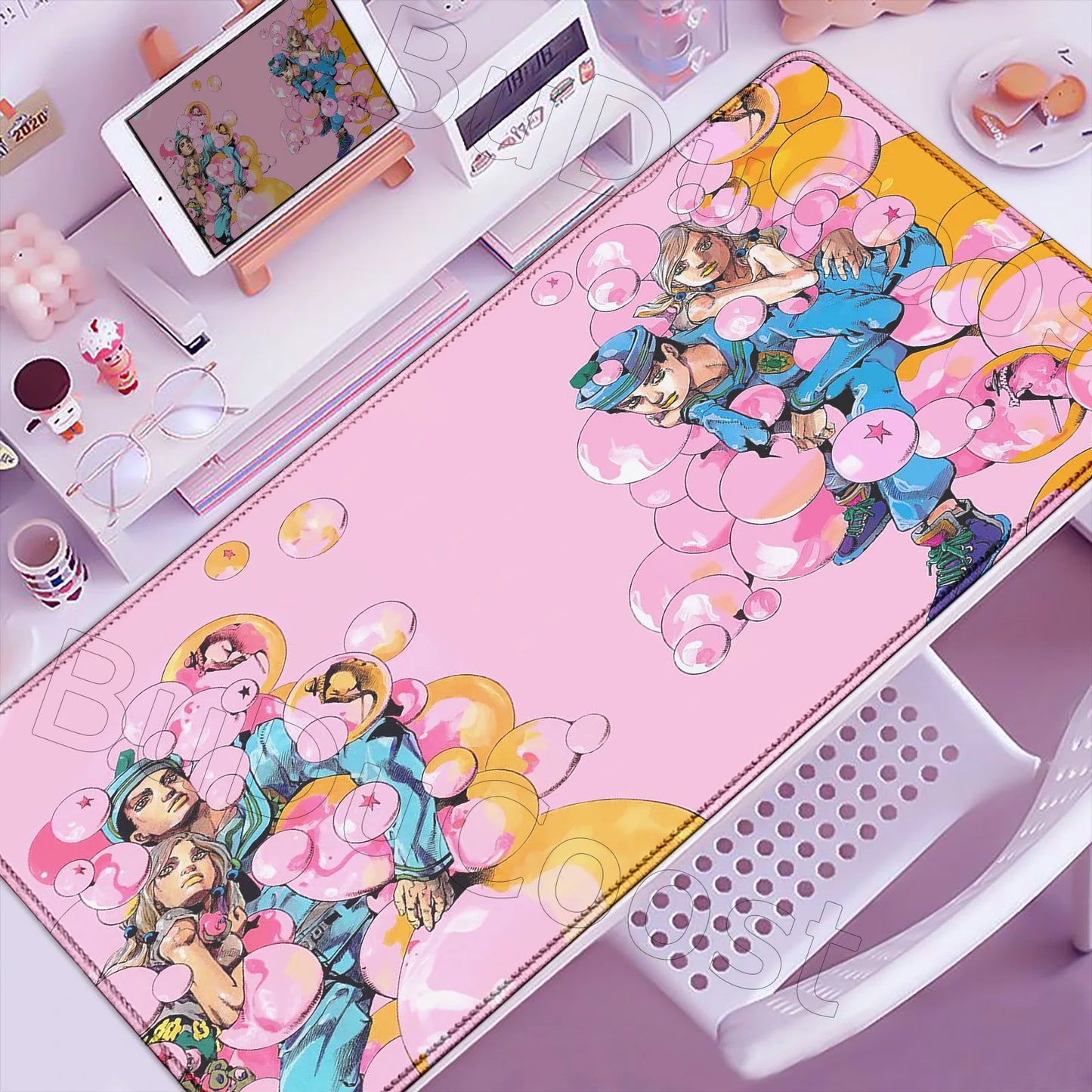 HD J-Jojo B-Bizarre A-Adventure Mouse Pad Gaming 900×400mm Mousepad Xxl Mouse Mat Offices Accessories Keyboard Pad Computer Desk