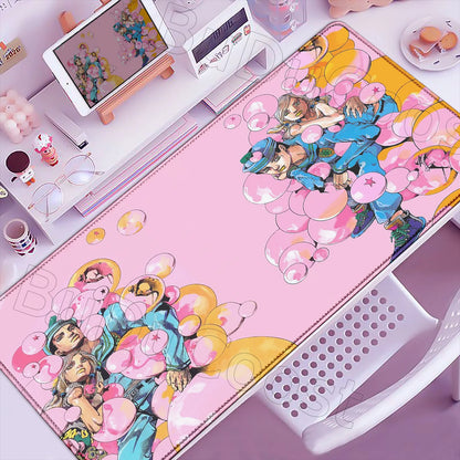 HD J-Jojo B-Bizarre A-Adventure Mouse Pad Gaming 900×400mm Mousepad Xxl Mouse Mat Offices Accessories Keyboard Pad Computer Desk