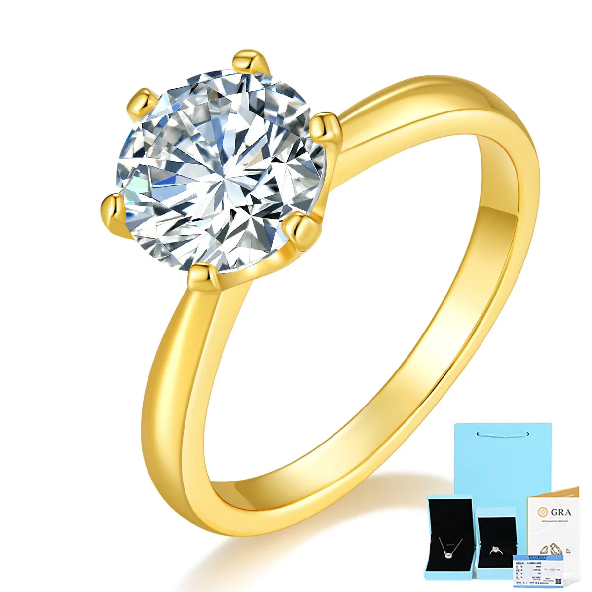 S925 pure silver simple men's and women's rings, light luxury versatile rings, moissanite six claw rings, romantic jewelry gifts, Valentine's Day classroom gifts, wedding engagement anniversary gifts, girlfriends' Valentine's