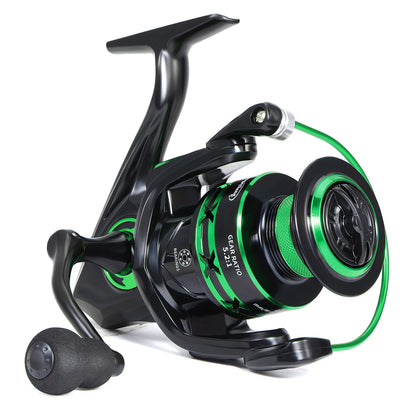 Sougayilang Spinning Fishing Reel 1000-7000 Series 5.2:1 Gear Ratio Aluminum Spool Ultra Smooth Reel Max Drag 20kg Fishing Tool