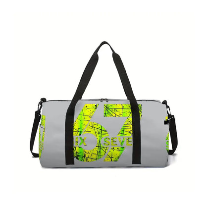 Classic Popular Funny Novelty 67 six seven 3D Printed Travel Bags Barrel Shape Crossbody Bag Outdoor Sports Bags Gym Yoga Bag