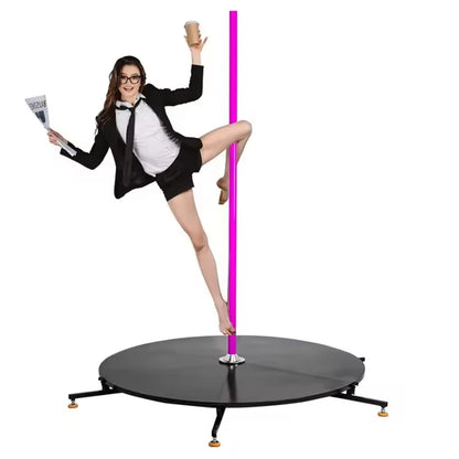 Freestanding Por- Adjus- Dance Pole for Home Club Gym Party Bar Stage Fitness