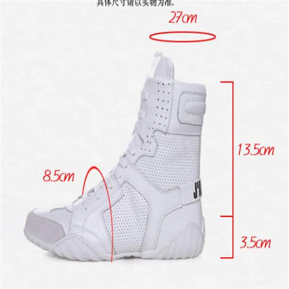 Women Shoes White High Top Sneakers Spring Summer Women Casual Shoes Fashion Shoes Breathable Solid Color Flat With boots