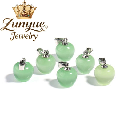 Natural Colorful Cat's Eye Stone Pendant Necklace Elegant Fashion Daily Wear Luxury Quality Fine Jewelry For Women Unisex Gift