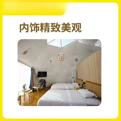 Outdoor Activities Advertising Exhibition Camping Starry Sky Spherical Tent House Hotel Camp Homestay Tent