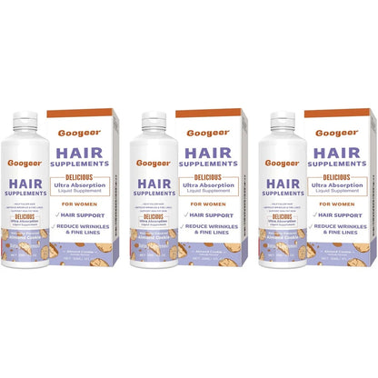 Hair Supplements Drops with Rosemary Oil Extract Ultra Absorption for Hair Support and Reduce Wrinkles & Fine Lines 30 ML