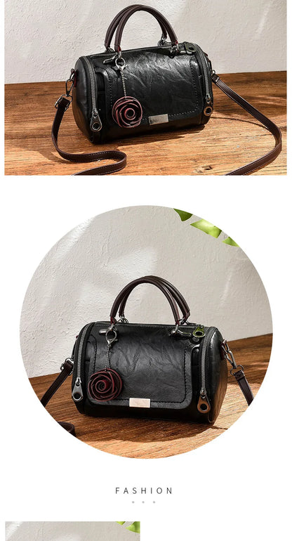 New  shoulder Bag for 2025 luxury designer handbag women Handbags leather Printed monogram single shoulder straddle bag