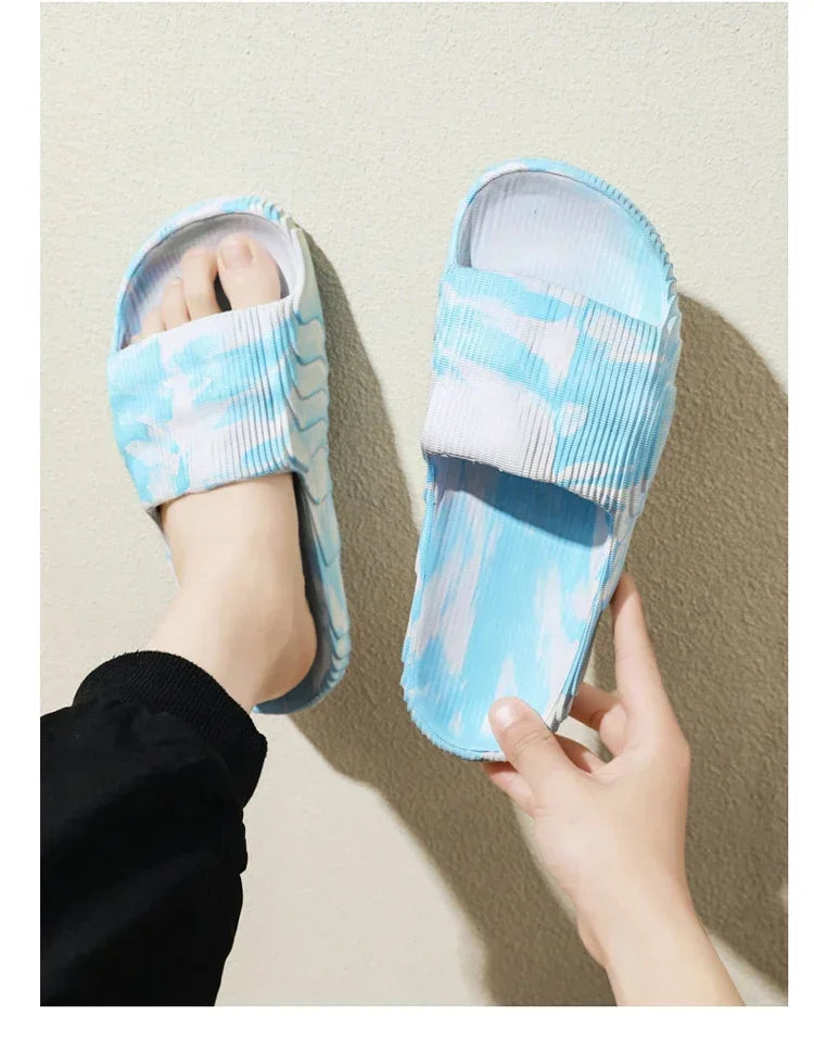 Living Room Slippers Walk Around Home Original Men's Slippers for Man Slides Shoes Men's Summer Sandals Flip Flop House Slipper