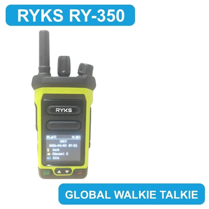 Global Walkie Talkie 10000Km Range Poc Radio 4G Global With 2250Mah Type-C Charger For Hiking