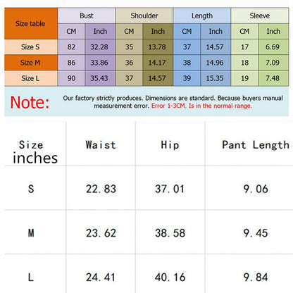 2023 Summer Women Clothing Short Sleeve T-Shirt+Drawstring Shorts 2Pcs Suit Brazil Letter Print Casual Tracksuit Fashion Outfits