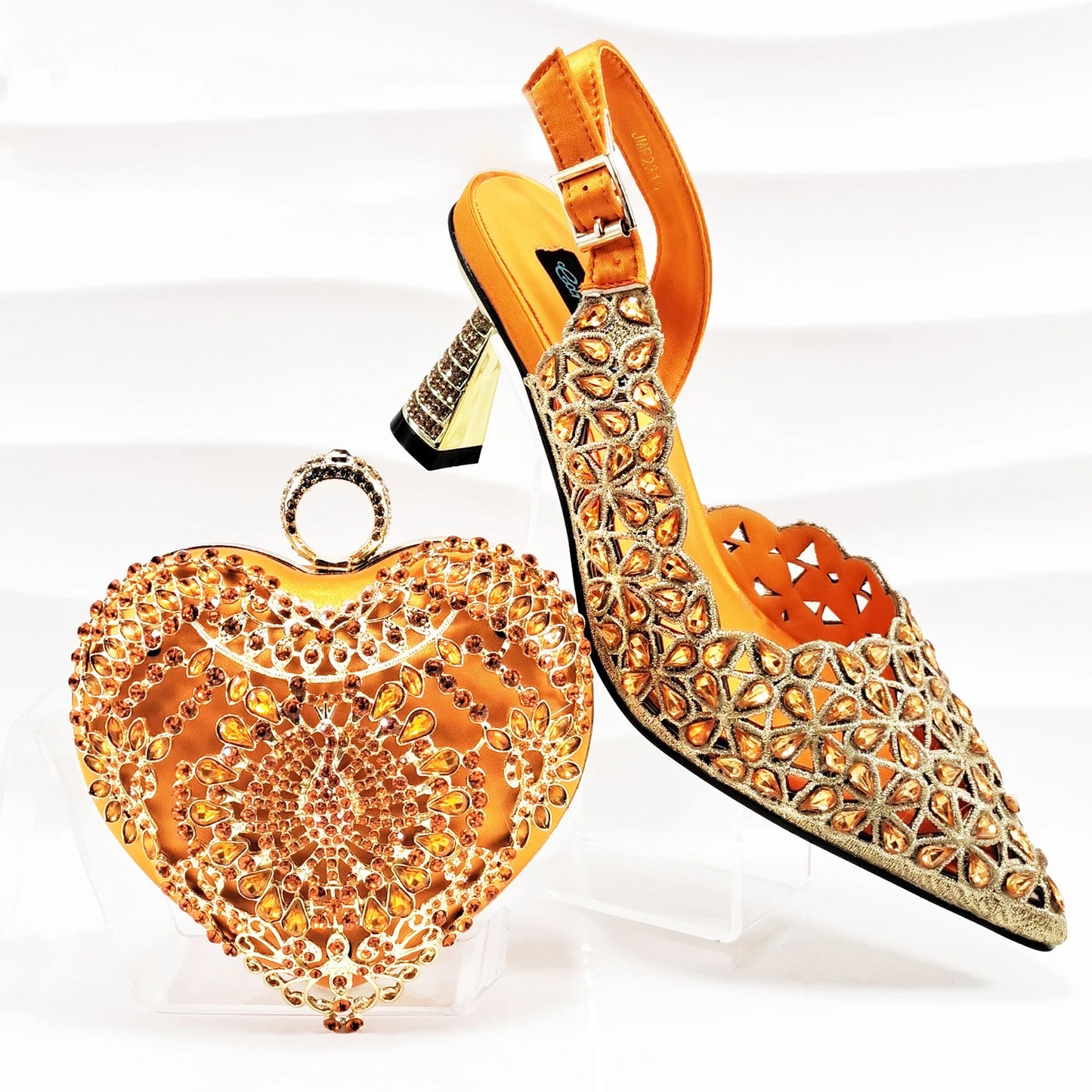 Doershow Lastest Italian Design Fashion Style Ladies Shoes with Matching Bag Set 2024 Nigerian Shoes and Bag Set  AR1-4
