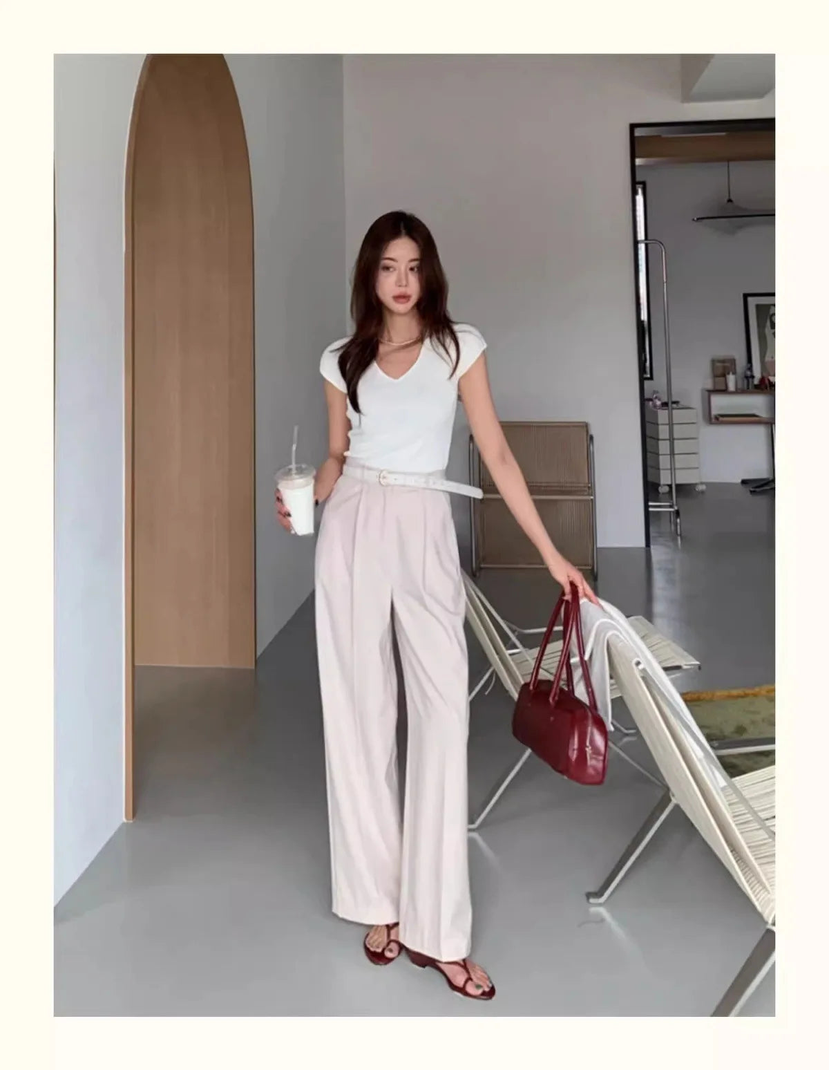 Women's Minimalist Thin Strap Sandals 2026 New Summer Flip Flops Elegant Clip Toe Flat Slides Casual Beach Shoes for Ladies