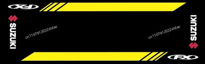 Suzuki Motorsports Carpet Garage Mat Racing Cool Motorcycle Display Electric Bike Mat Entrance Doormat Bedroom Home Decoration
