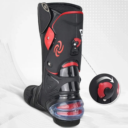 Riding Tribe B1001 Motorcycle Boots Professional Rally Racing Boots Motorbike Rider Biker Shoes Botas Motocross Protective Gear