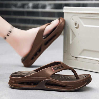 Summer Men's Slippers EVA Flip Flops Indoor Outdoor Comfortable Soft Slides Casual Shoes Men Beach Sandals Male House Slippers